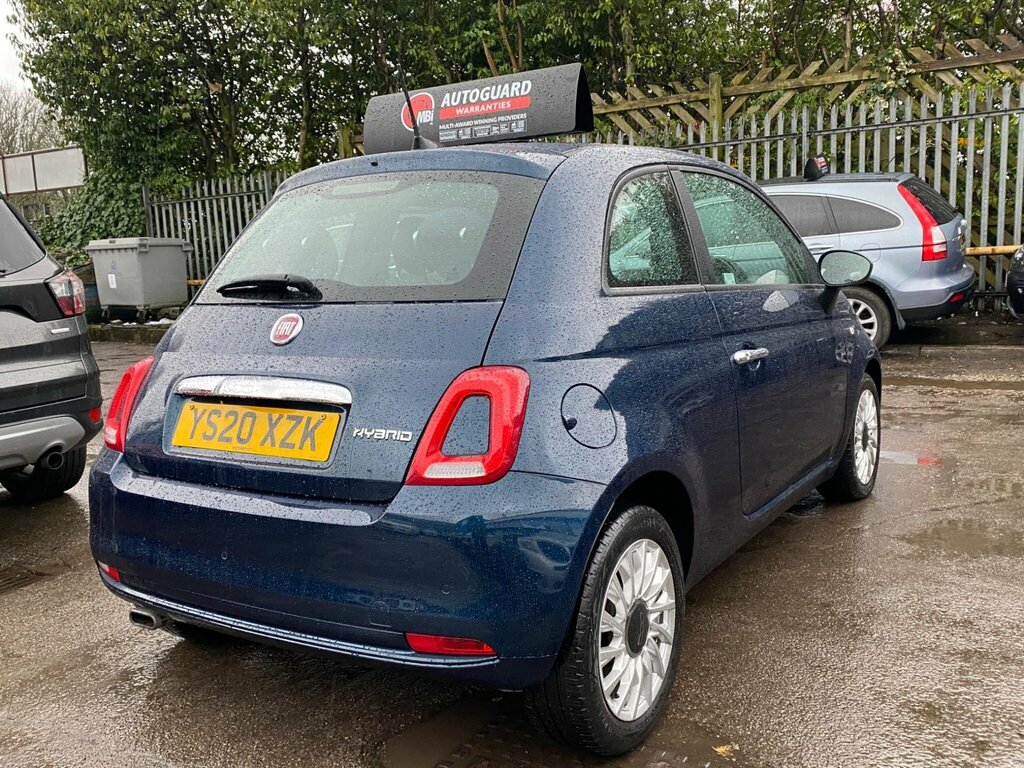 Fiat 500 1.0 Mhev Lounge Euro 6 Ss YS20XZK Blue #4