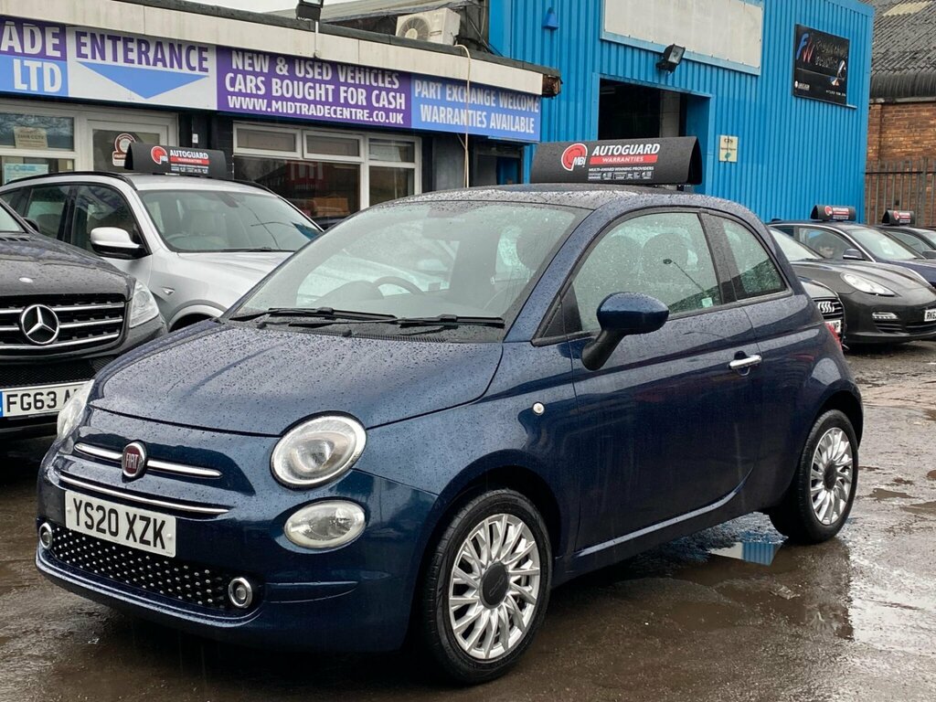 Fiat 500 1.0 Mhev Lounge Euro 6 Ss YS20XZK Blue #2