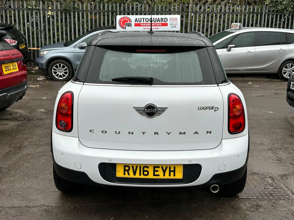 Mini Countryman 1.6 Cooper D Euro 5 Ss RV16EYH White #6