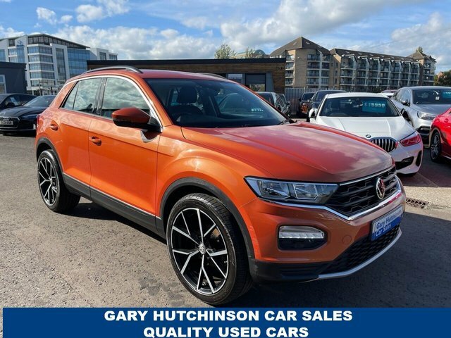 Volkswagen T-Roc 1.5 Tsi Se Evo Dsg 148 Bhp Orange
