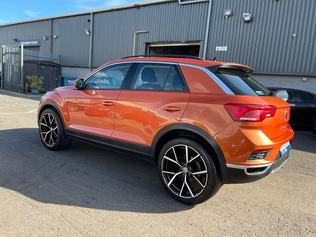 Volkswagen T-Roc 1.5 Tsi Se Evo Dsg 148 Bhp RRZ8576 Orange #5