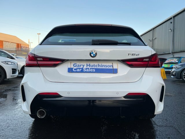 BMW 1 Series 116D M Sport 115 Bhp PE20RXK White #4