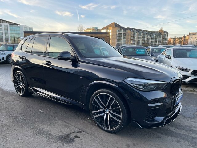 BMW X5 3.0 30D Mht M Sport Suv Hybrid Xdr FG71OJC Black #2