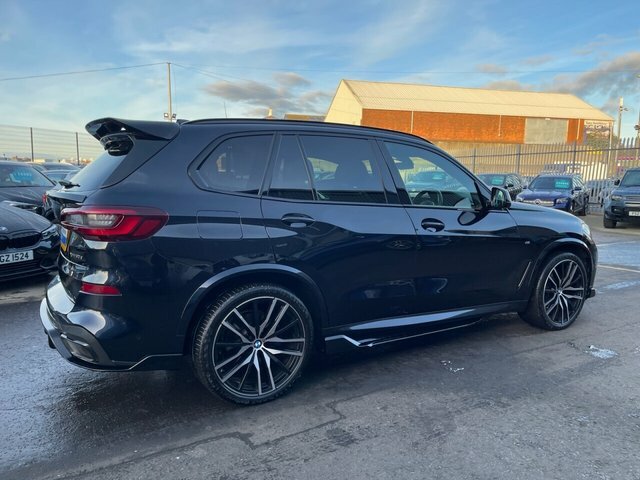 BMW X5 3.0 30D Mht M Sport Suv Hybrid Xdr FG71OJC Black #3