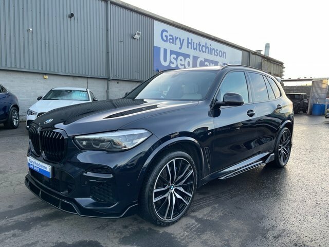 BMW X5 3.0 30D Mht M Sport Suv Hybrid Xdr FG71OJC Black #6