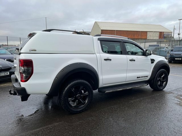 Ford Ranger 2.0 Ecoblue Wildtrak Pickup Double Cab URZ3876 White #3