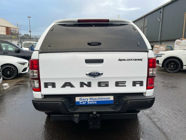 Ford Ranger 2.0 Ecoblue Wildtrak Pickup Double Cab URZ3013 White #4