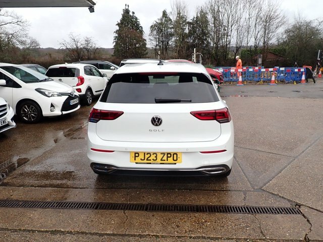 Volkswagen Golf Hatchback PJ23ZPO White #4