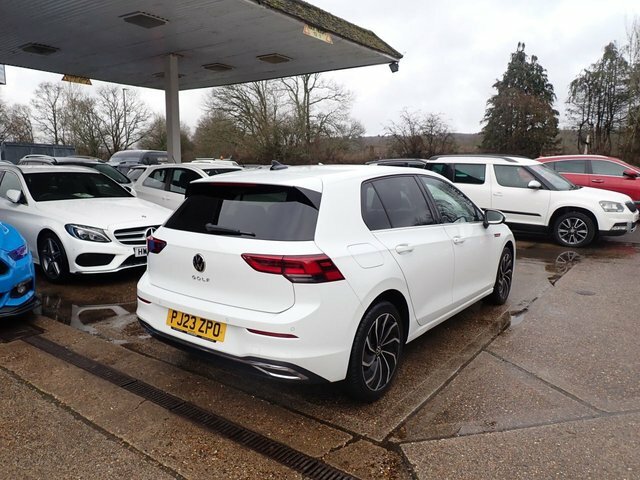 Volkswagen Golf Hatchback PJ23ZPO White #3