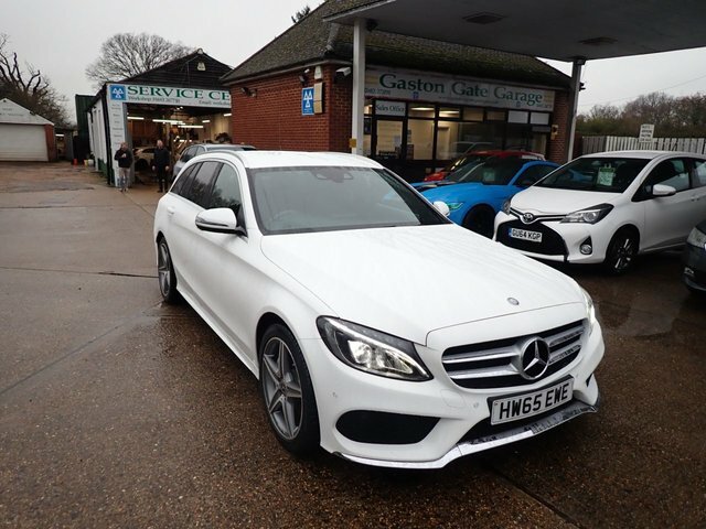 Mercedes-Benz C Class Estate White