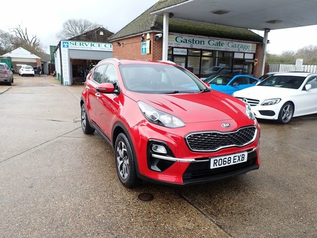 Kia Sportage Suv Red