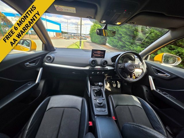 Audi Q2 Tdi 30 S Line GK19DZH Yellow #2