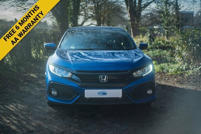 Honda Civic Vtec Turbo Sr Hatchback SL68KXK Blue #3