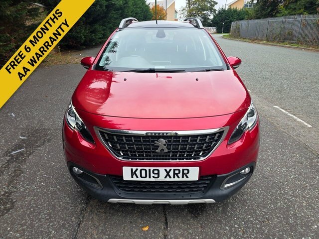 Peugeot 2008 Puretech Allure Premium Suv KO19XRR Red #3