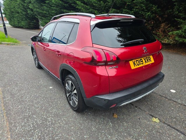 Peugeot 2008 Puretech Allure Premium Suv KO19XRR Red #5