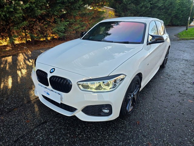 BMW 1 Series 118I M Sport Hatchback LJ17UAG White #4