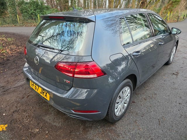 Volkswagen Golf Tdi S Hatchback GF67JRX Grey #6