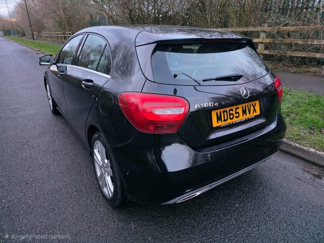 Mercedes-Benz A Class A180d Sport Executive Hatchback K300WUD Black #5