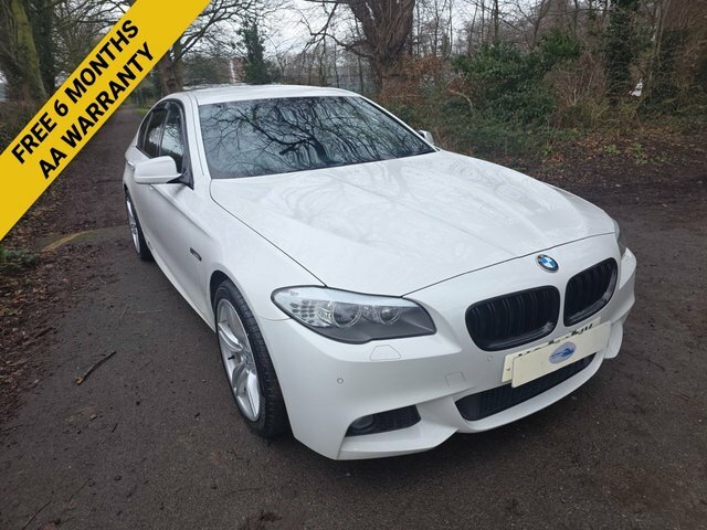 BMW 5 Series 530D M Sport Saloon White