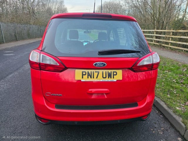 Ford Grand C-Max Tdci Zetec Mpv PN17UWP Red #5