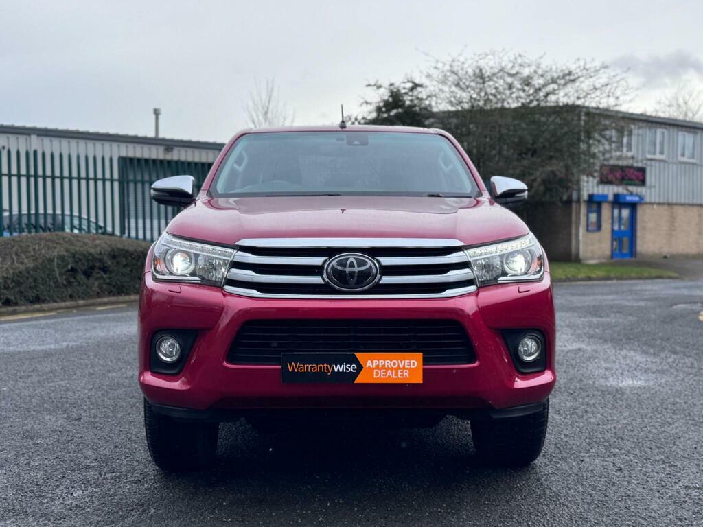 Toyota HILUX 2.4 D-4d Invincible 4Wd Euro 6 S S Red #3