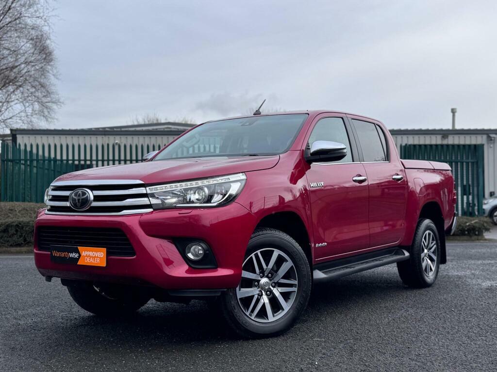 Toyota HILUX 2.4 D-4d Invincible 4Wd Euro 6 S S Red #2