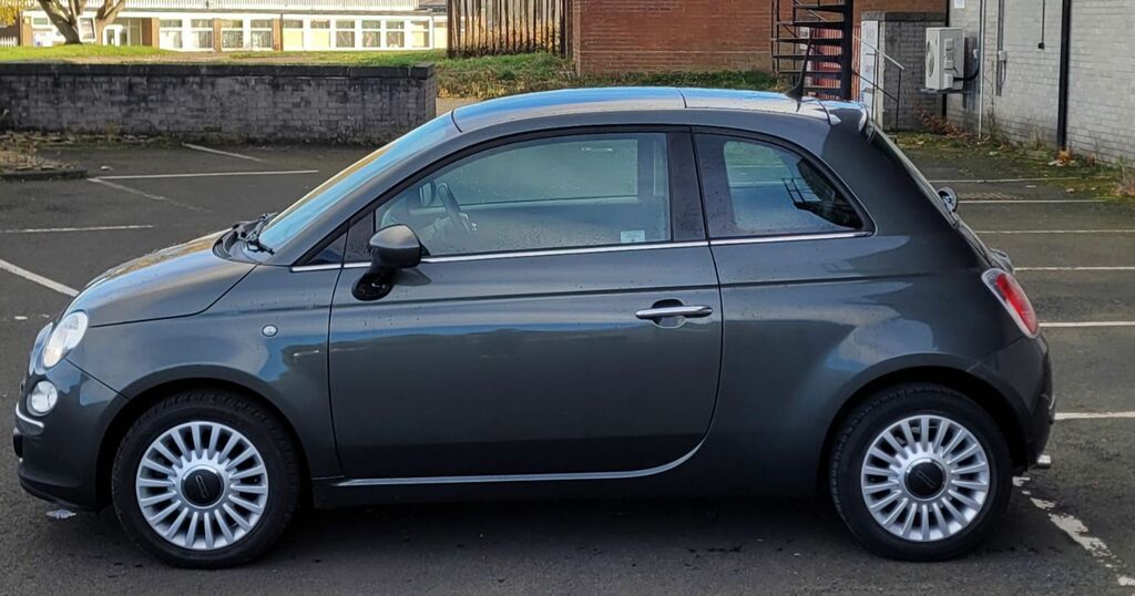 Fiat 500 Lounge Grey #6
