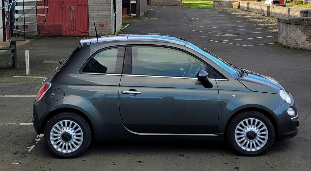 Fiat 500 Lounge Grey #5