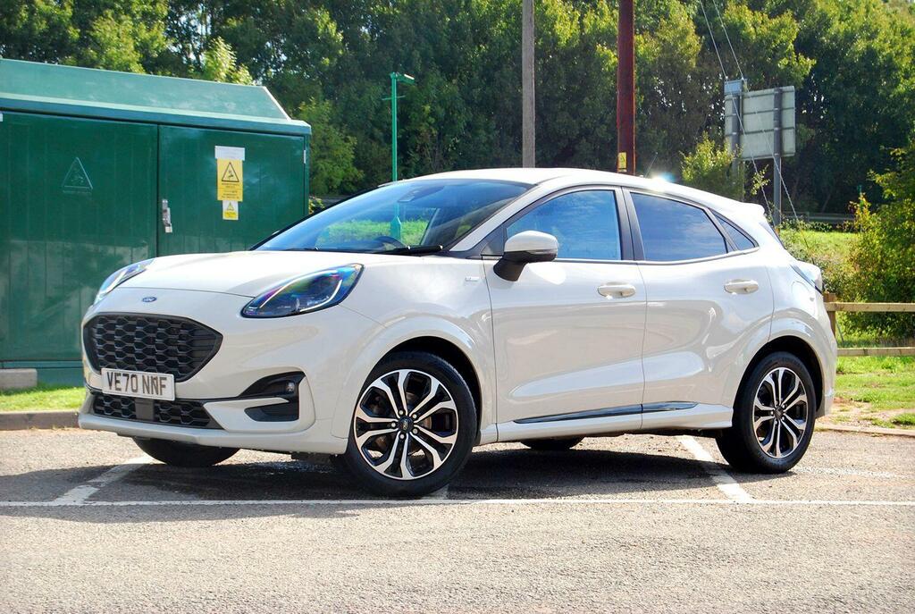 Ford Puma St-line 1.0 Ecoboost 155 Mhev - Sync 3 Sat Nav Pow VE70NNF White #5