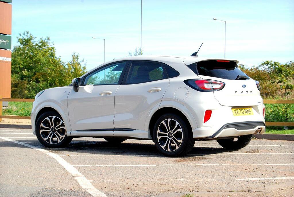Ford Puma St-line 1.0 Ecoboost 155 Mhev - Sync 3 Sat Nav Pow VE70NNF White #2