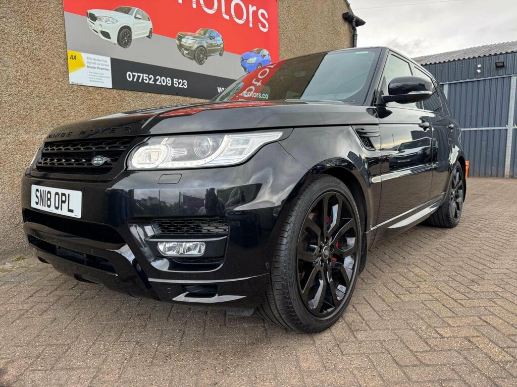Land Rover Range Rover Sport Suv 3.0 Sd V6 Dynamic 4Wd Euro SN18OPL Black #3