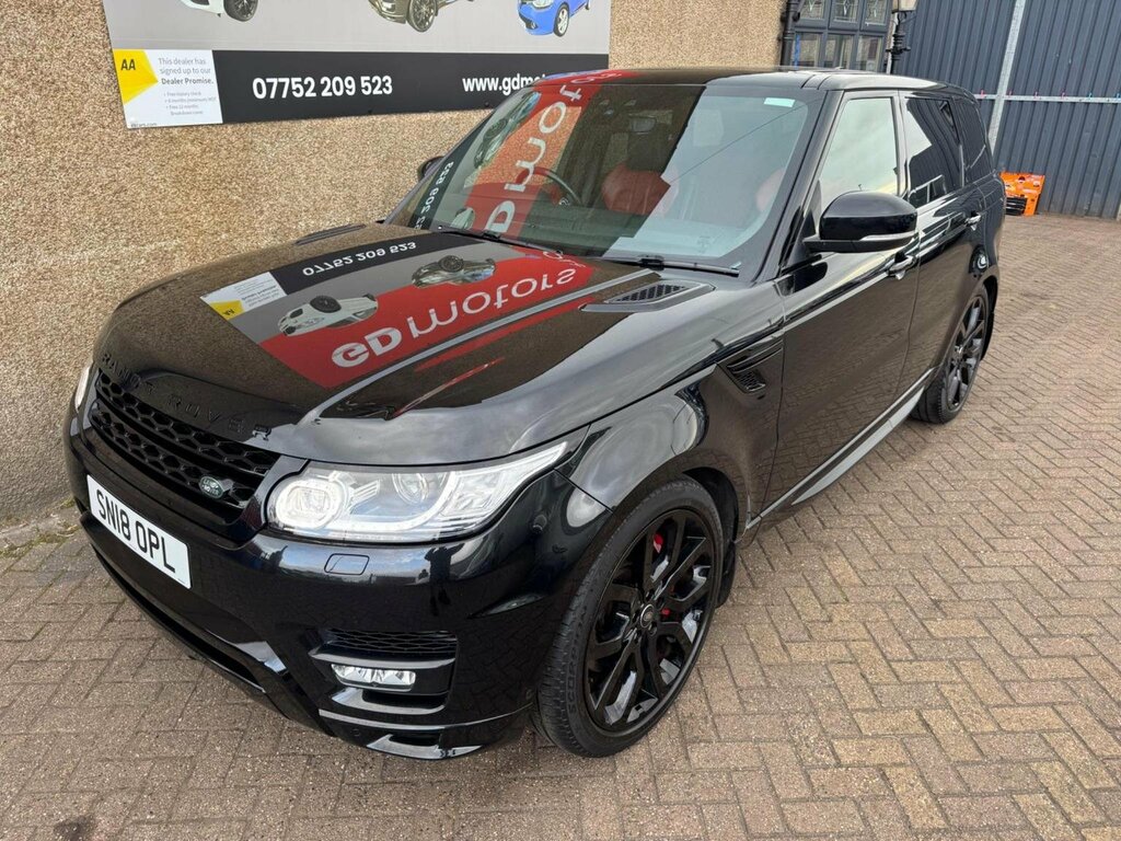 Land Rover Range Rover Sport Suv 3.0 Sd V6 Dynamic 4Wd Euro SN18OPL Black #2