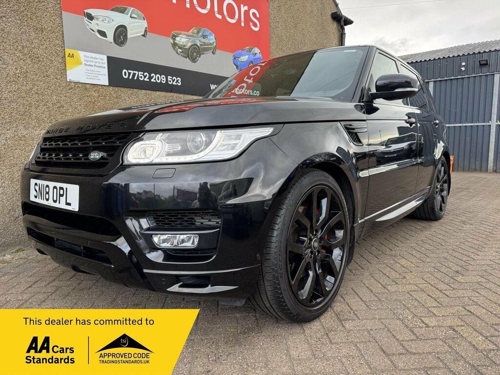 Land Rover Range Rover Sport Suv 3.0 Sd V6 Dynamic 4Wd Euro Black