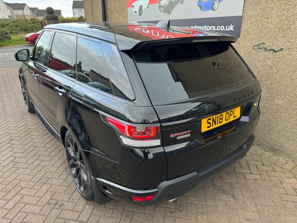 Land Rover Range Rover Sport Suv 3.0 Sd V6 Dynamic 4Wd Euro SN18OPL Black #4