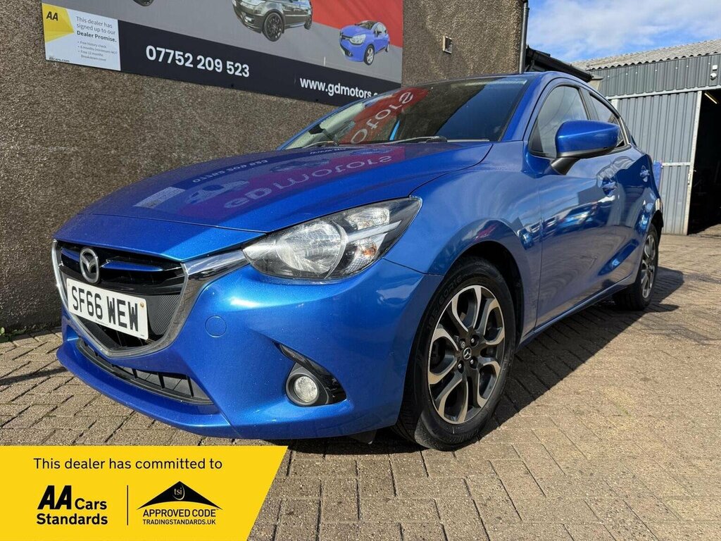 Mazda 2 Hatchback 1.5 Skyactiv-g Sport Nav Euro 6 Ss Blue