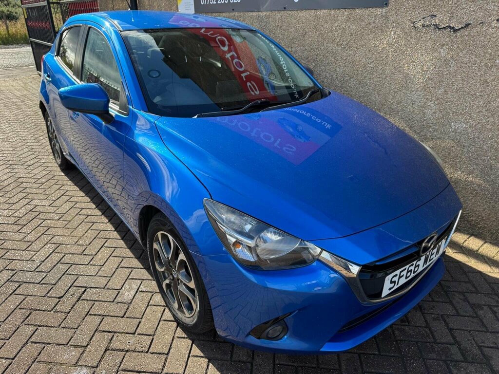 Mazda 2 Hatchback 1.5 Skyactiv-g Sport Nav Euro 6 Ss SF66WEW Blue #5