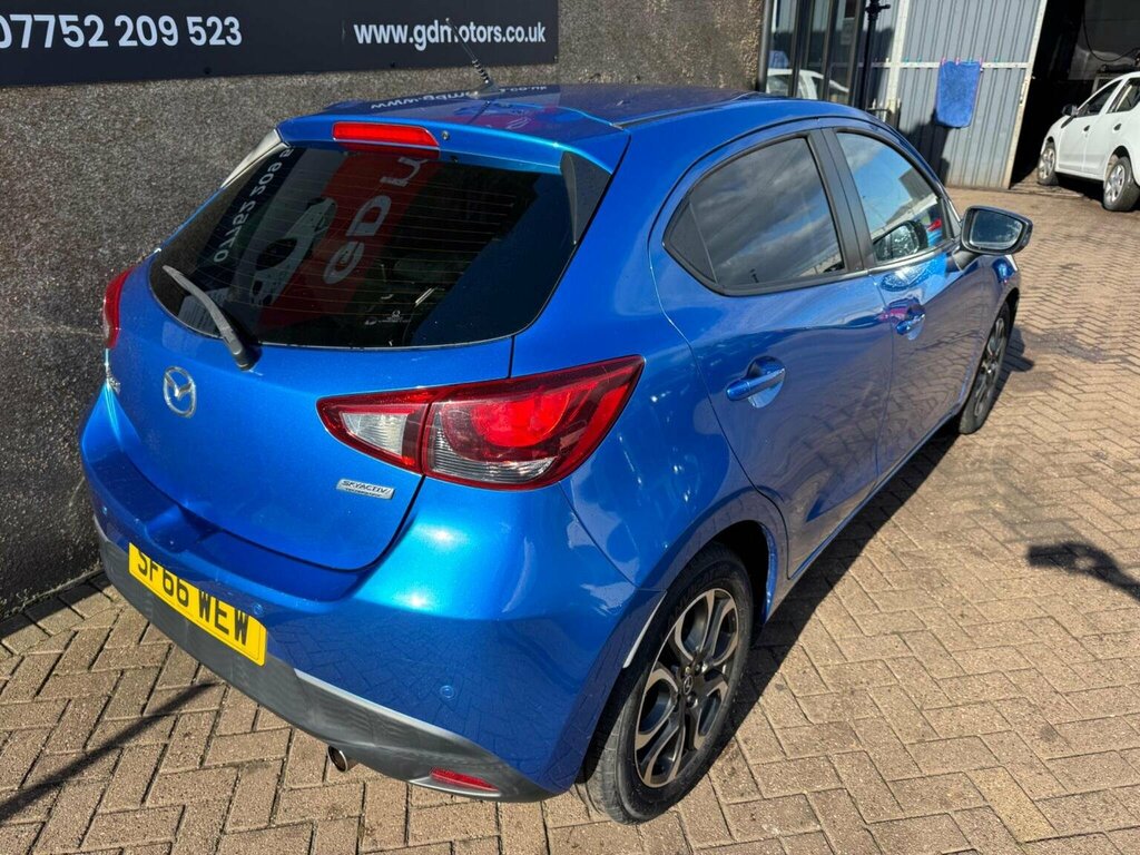 Mazda 2 Hatchback 1.5 Skyactiv-g Sport Nav Euro 6 Ss SF66WEW Blue #4