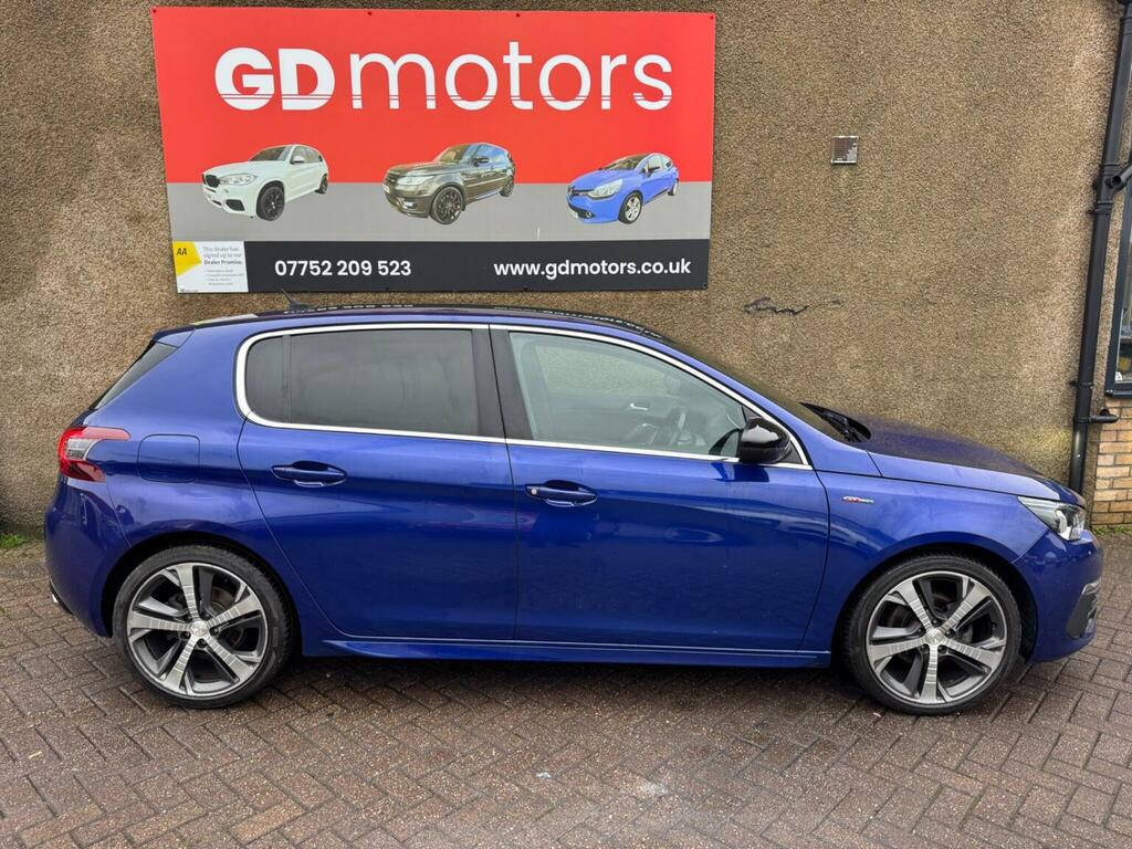 Peugeot 308 Hatchback 1.5 Bluehdi Gt Line Euro 6 Ss 20 Blue #2