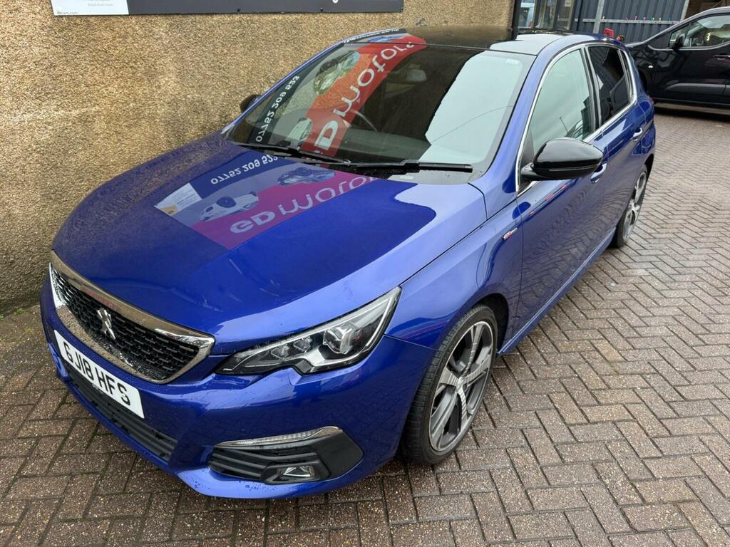 Peugeot 308 Hatchback 1.5 Bluehdi Gt Line Euro 6 Ss 20 Blue #4
