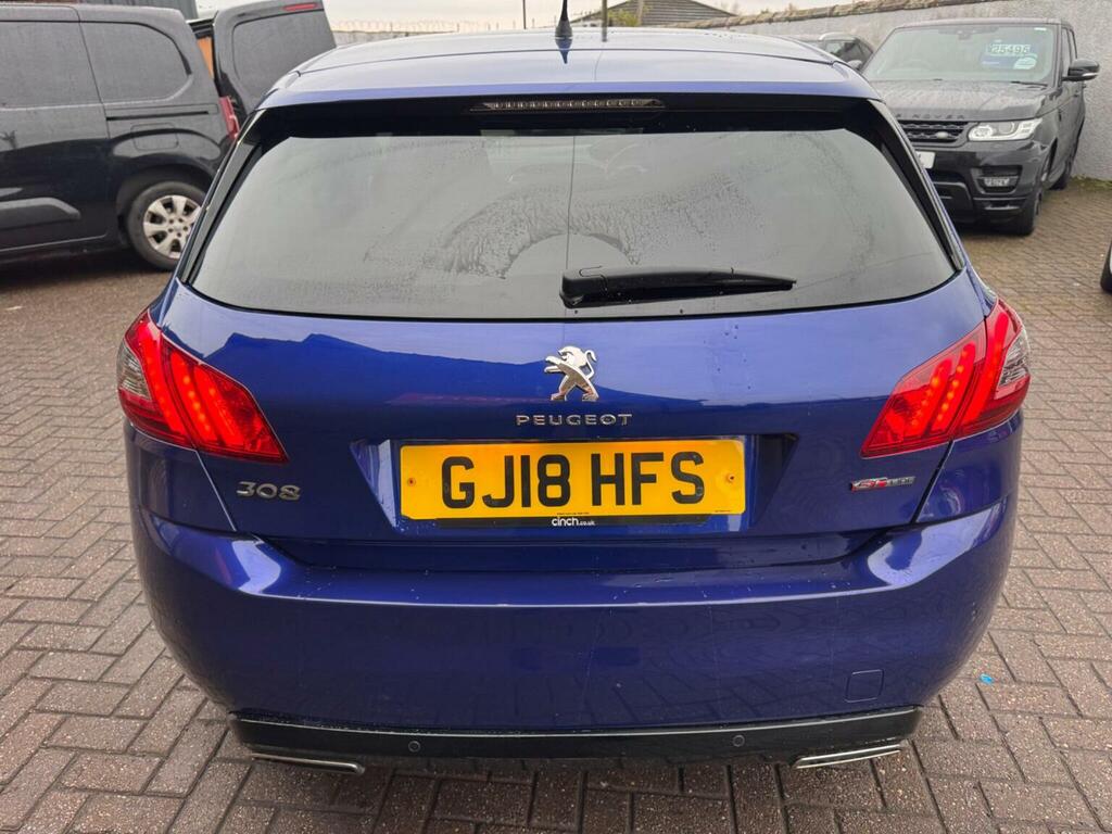 Peugeot 308 Hatchback 1.5 Bluehdi Gt Line Euro 6 Ss 20 Blue #5