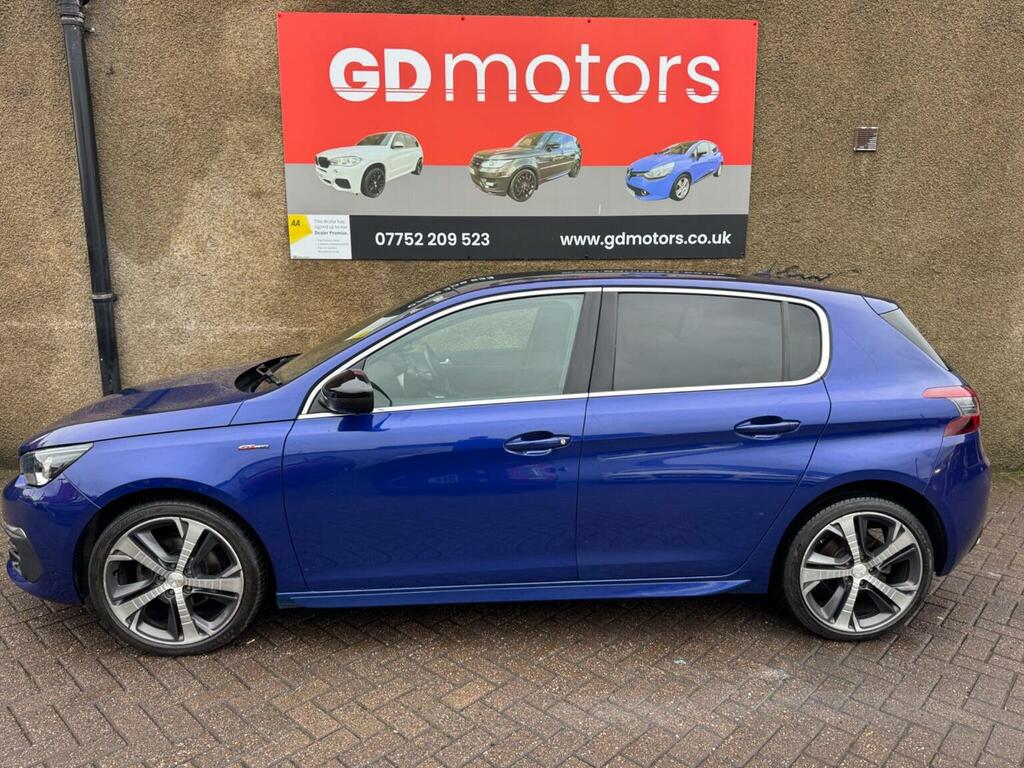 Peugeot 308 Hatchback 1.5 Bluehdi Gt Line Euro 6 Ss 20 Blue #3