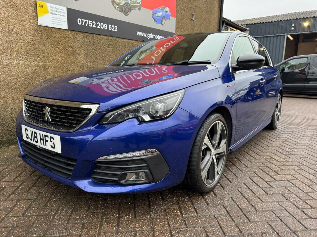 Peugeot 308 Hatchback 1.5 Bluehdi Gt Line Euro 6 Ss 20 Blue #6