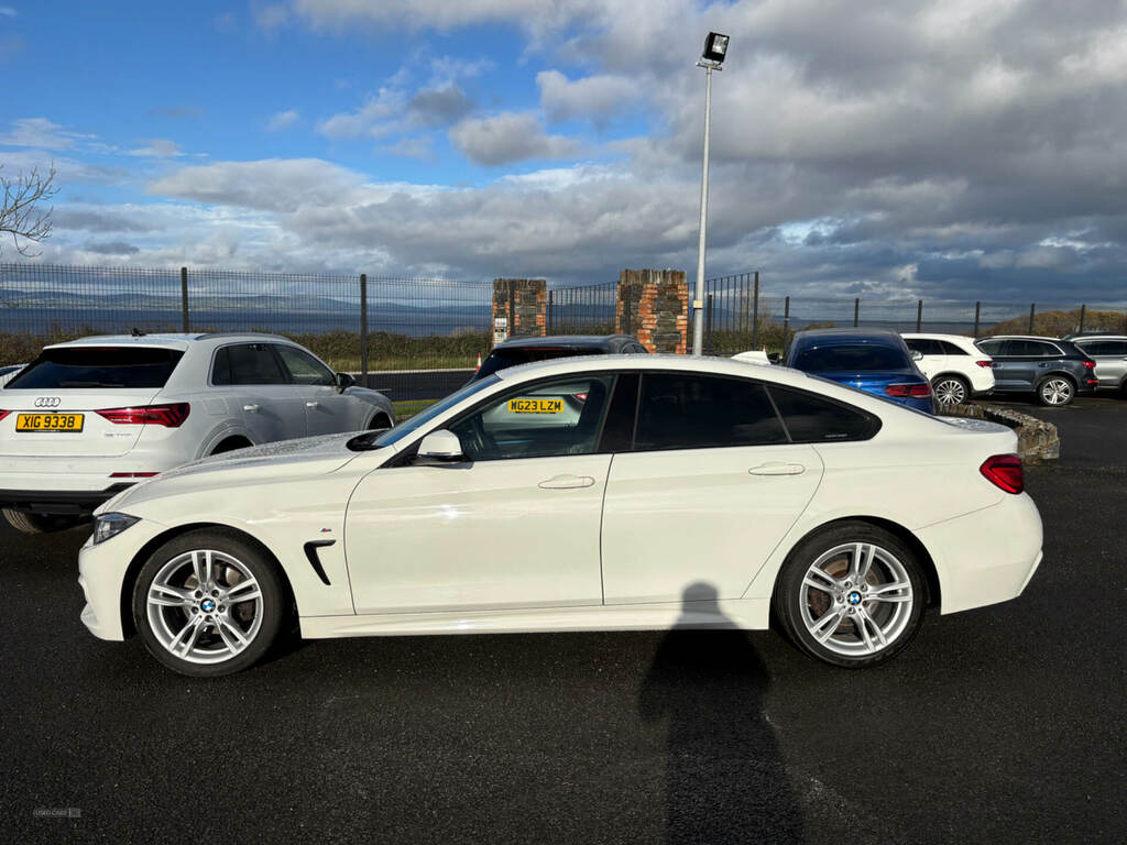 BMW 4 Series 420D 190 M Sport Professional Media LA67BDY White #6