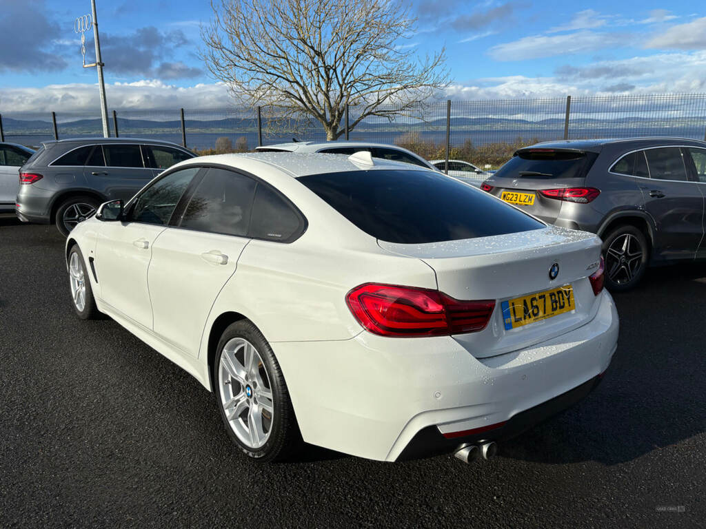 BMW 4 Series 420D 190 M Sport Professional Media LA67BDY White #5