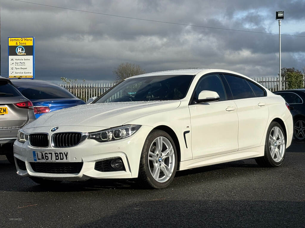 BMW 4 Series 420D 190 M Sport Professional Media LA67BDY White #2