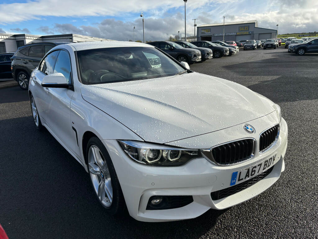 BMW 4 Series 420D 190 M Sport Professional Media LA67BDY White #3