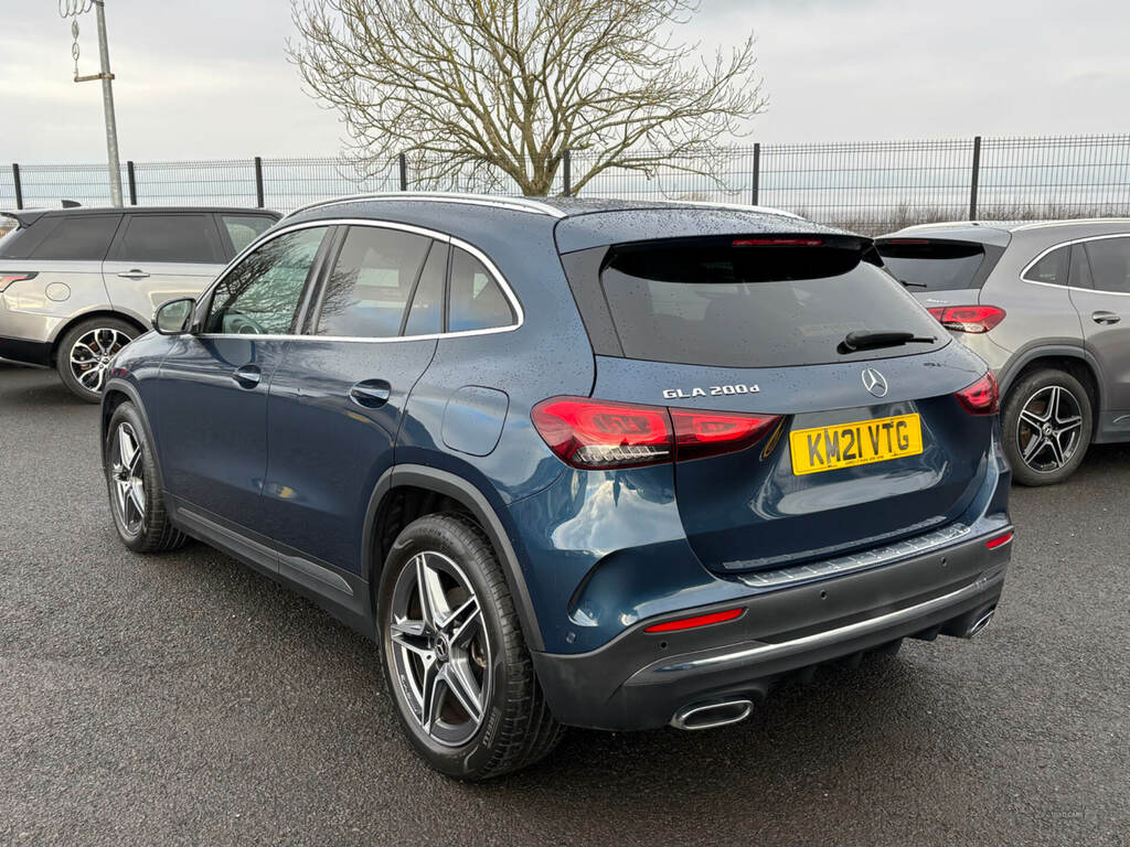 Mercedes-Benz GLA Class Gla 200D Amg Line Executive KM21VTG Blue #5