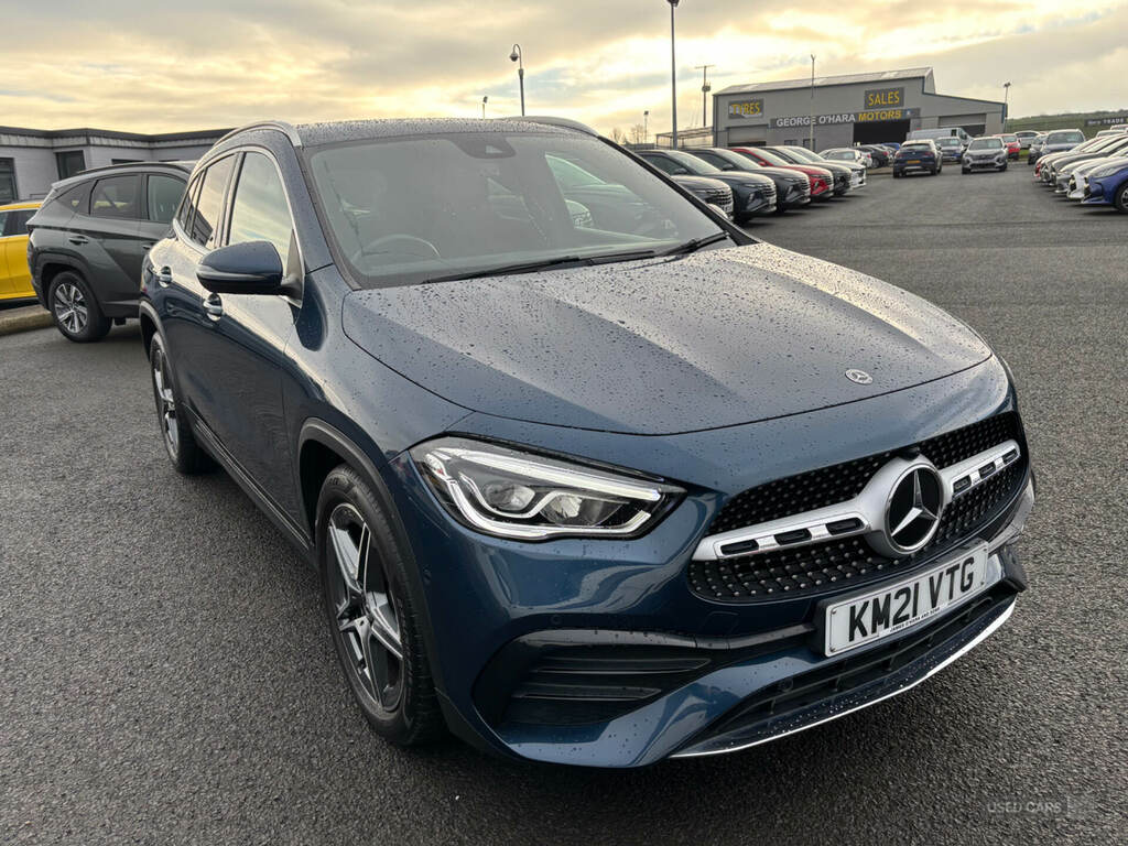 Mercedes-Benz GLA Class Gla 200D Amg Line Executive KM21VTG Blue #3