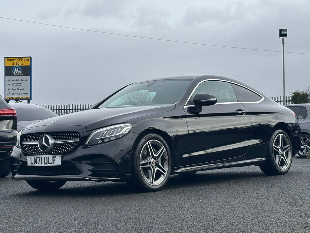 Mercedes-Benz C Class C220d Amg Line Edition 9G-tronic Black