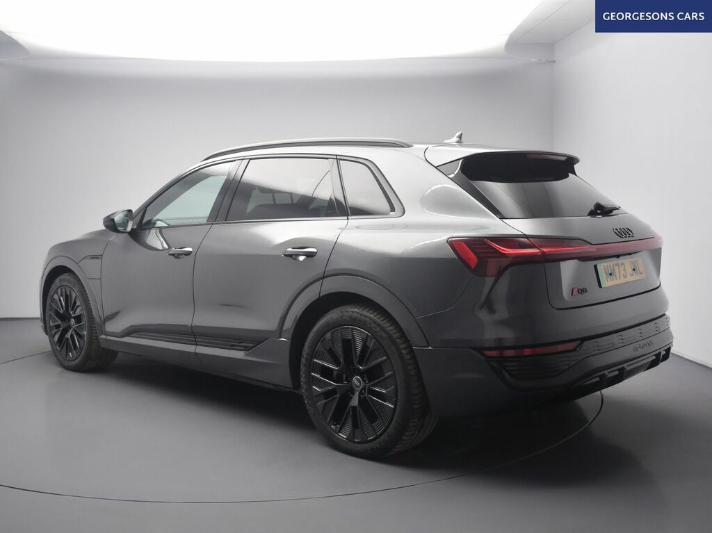 Audi Q8 e tron Black Edition Suv Grey